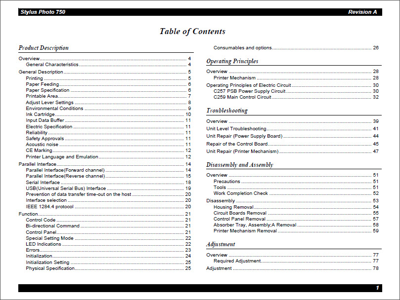 EPSON 750 Service Manual-2